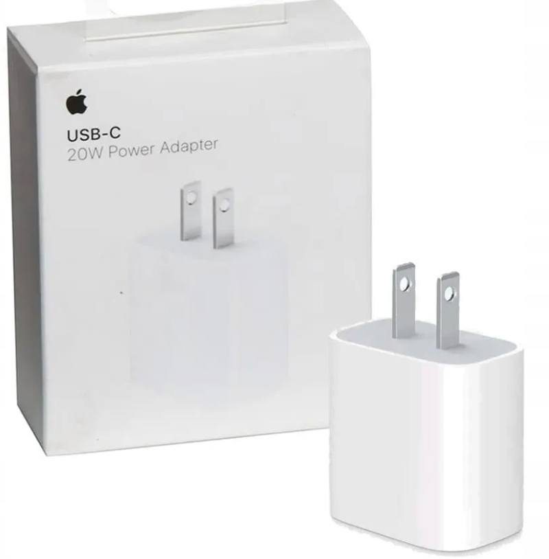 thumb Ładowarka Apple USB typ C 3000 mA 20V oraz wtyczka USA - EU | OUTLET (Powystawowy)