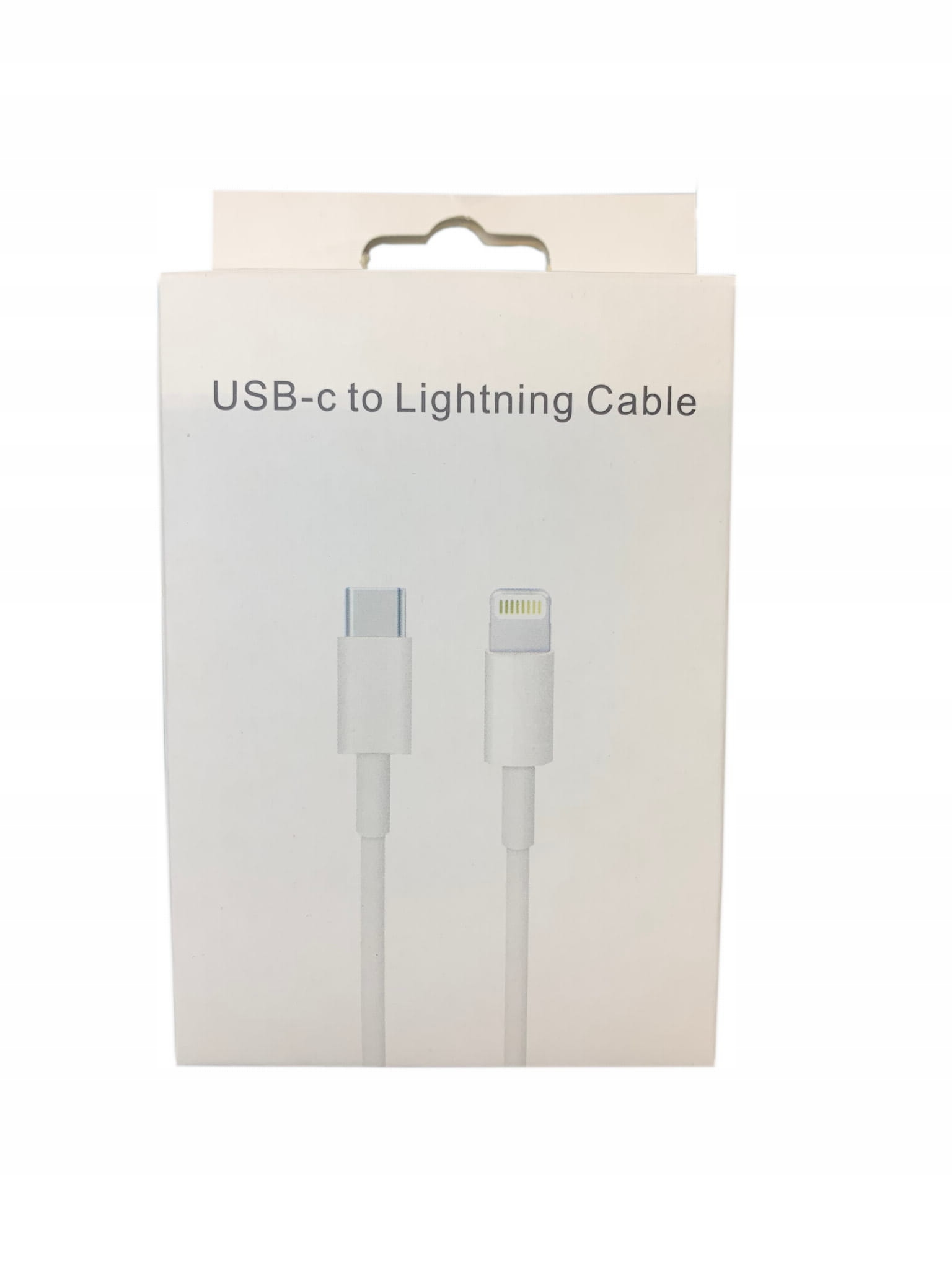 thumb Kabel Apple USB typ C - Apple Lightning 1 m biały (Powystawowy)
