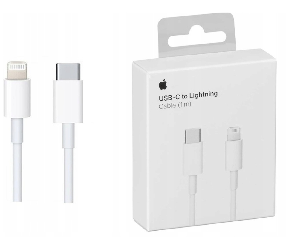 thumb Kabel Apple USB typ C - Apple Lightning 1 m biały (Powystawowy)
