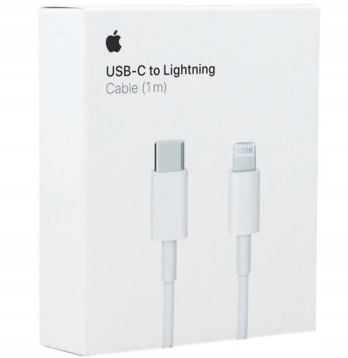 thumb Kabel Apple USB typ C - Apple Lightning 1 m biały (Powystawowy)
