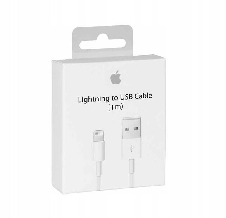 thumb Kabel Apple USB - Apple Lightning 1 m biały (Powystawowy)