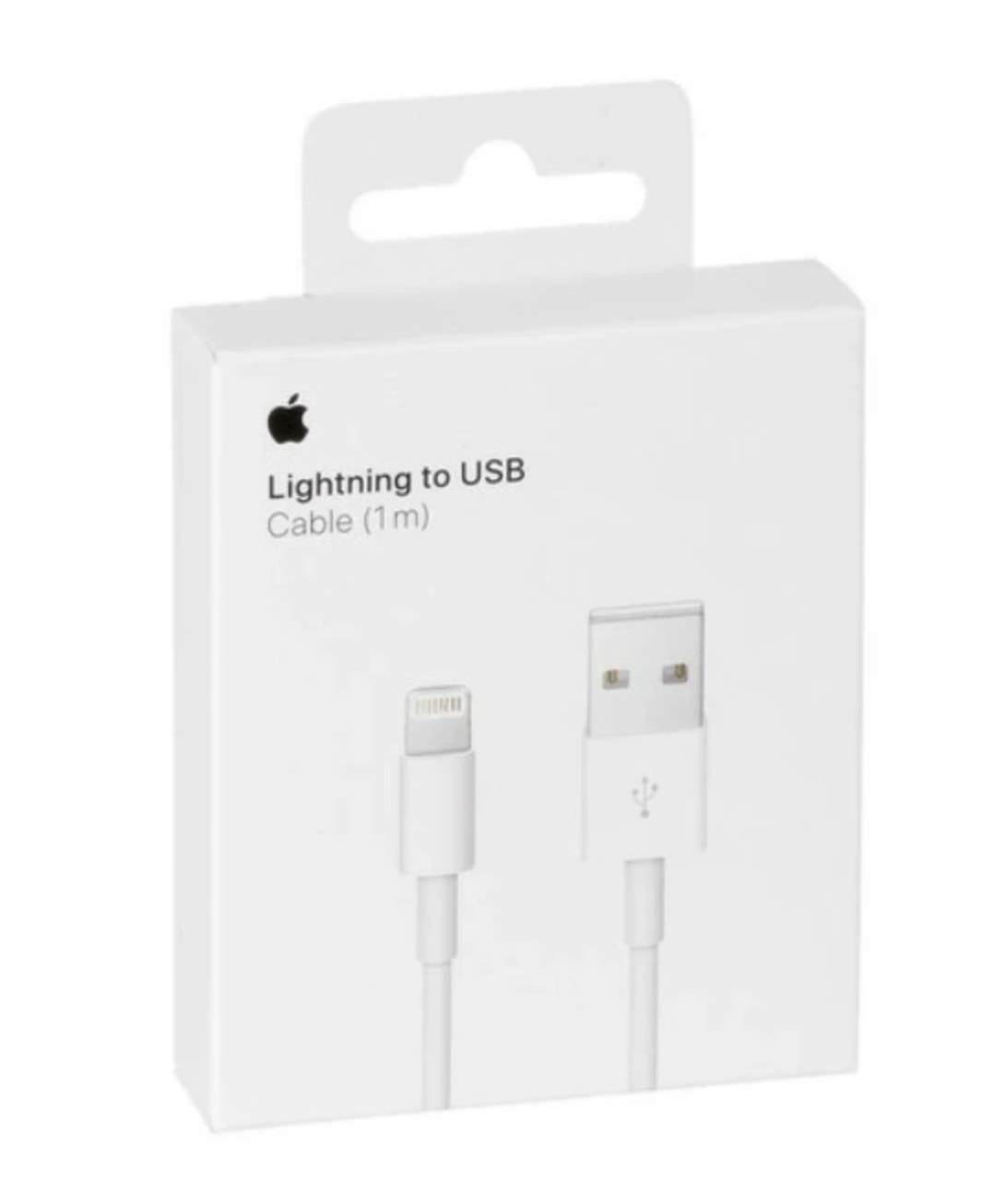 thumb Kabel Apple USB - Apple Lightning 1 m biały (Powystawowy)