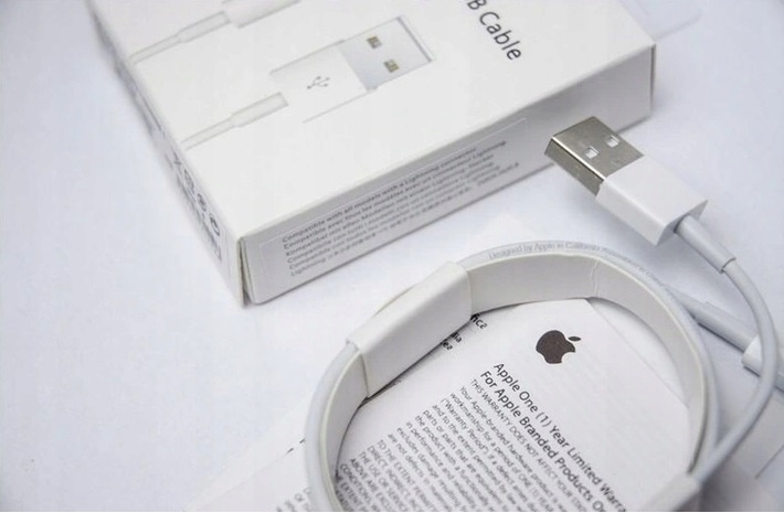 thumb Kabel Apple USB - Apple Lightning 1 m biały (Powystawowy)