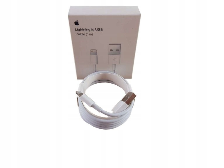 thumb Kabel Apple USB - Apple Lightning 1 m biały (Powystawowy)