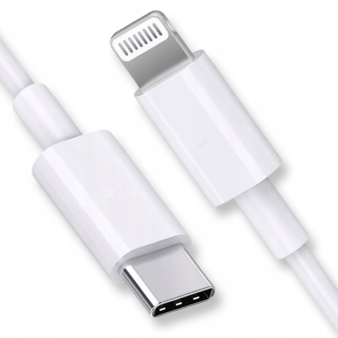 thumb Kabel Apple USB - Apple Lightning 1 m biały (Powystawowy)