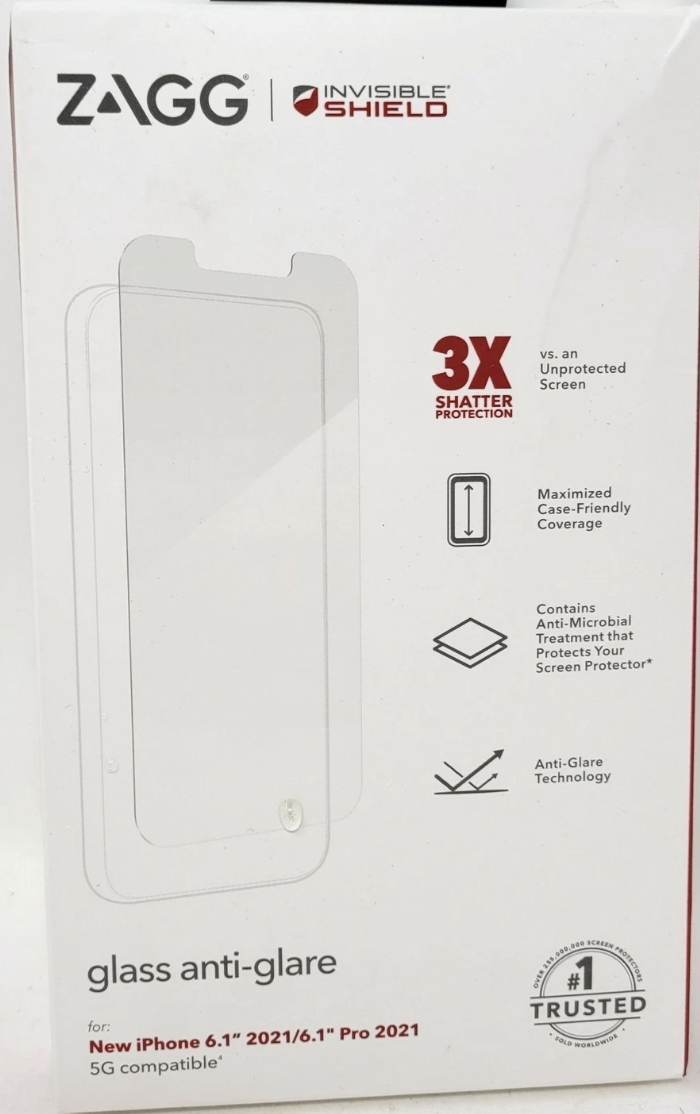 thumb Szkło hartowane Zagg Anti-Glare do Apple iPhone 13 / iPhone 13 Pro