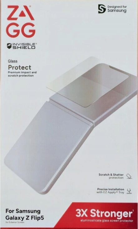thumb Szkło hartowane Zagg Invisible Shield do Samsung Galaxy Z Flip5