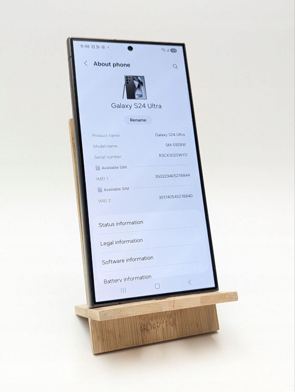 thumb Smartfon Samsung Galaxy S24 Ultra 12 GB / 256 GB 5G czarny (Powystawowy)