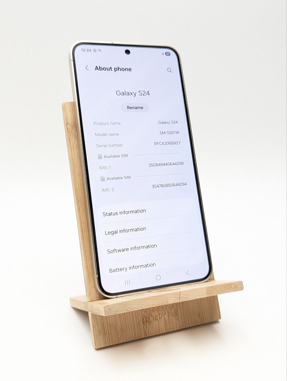 thumb Smartfon Samsung Galaxy S24 8 GB / 128 GB 5G żółty |OUTLET (Powystawowy)