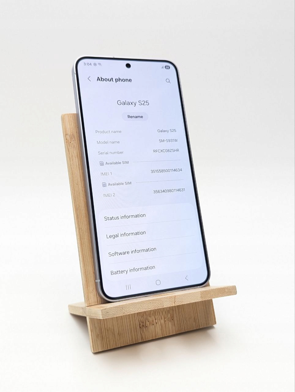 thumb Smartfon Samsung Galaxy S25 12 GB / 128 GB 5G jasnoniebieski (Powystawowy)