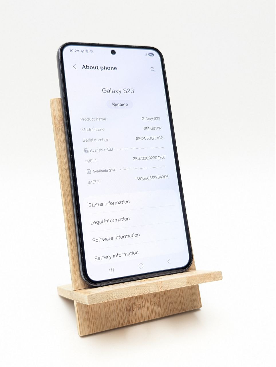 thumb Smartfon Samsung Galaxy S23 8 GB / 128 GB 5G czarny (Powystawowy)