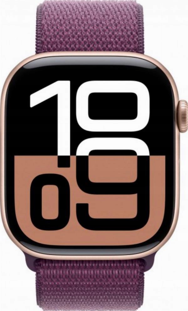 Smartwatch Apple Watch Series 10 GPS 46mm różowy z paskiem SL (Nowy z defektem)