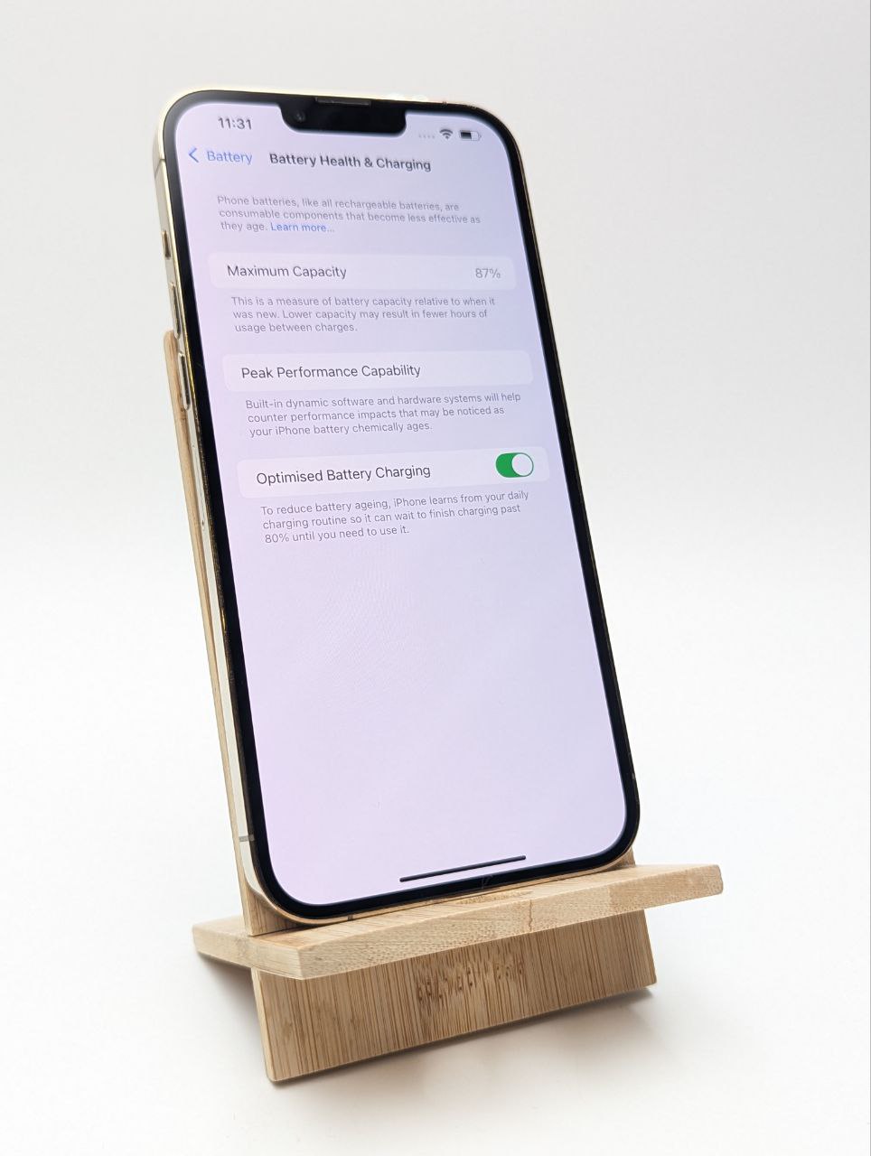 thumb Apple iPhone 13 Pro Max 128 GB 5G złoty (Powystawowy)