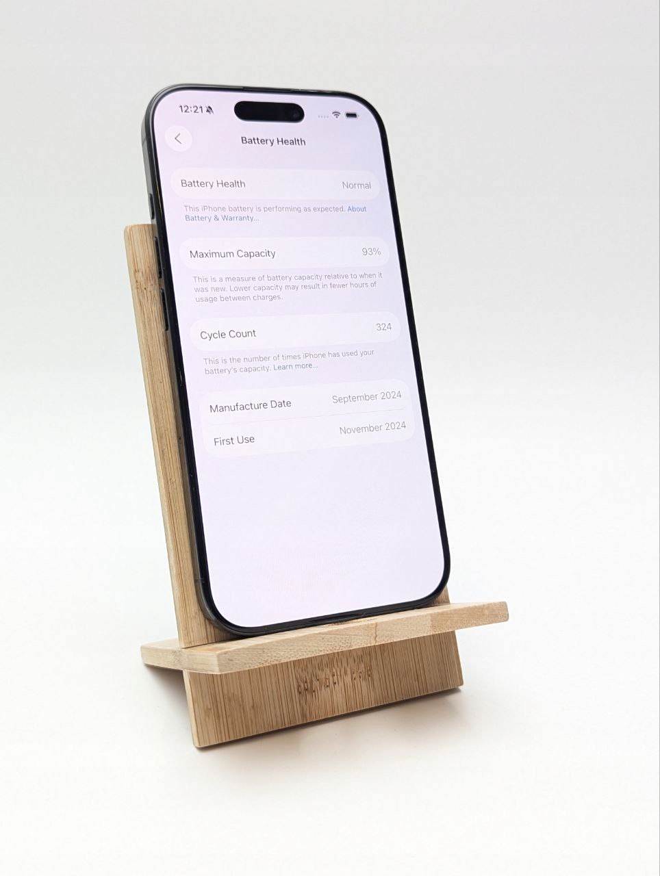 thumb Apple iPhone 16 Pro 128 GB 5G czarny (Powystawowy)