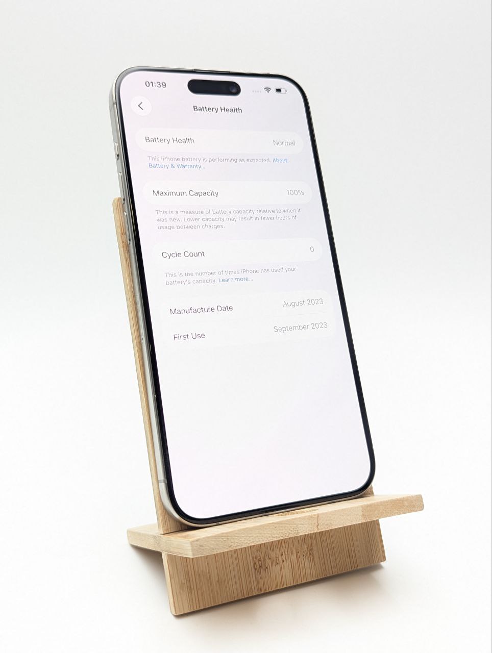 thumb Apple iPhone 15 Pro Max 256 GB szary| bateria 100% (Powystawowy)