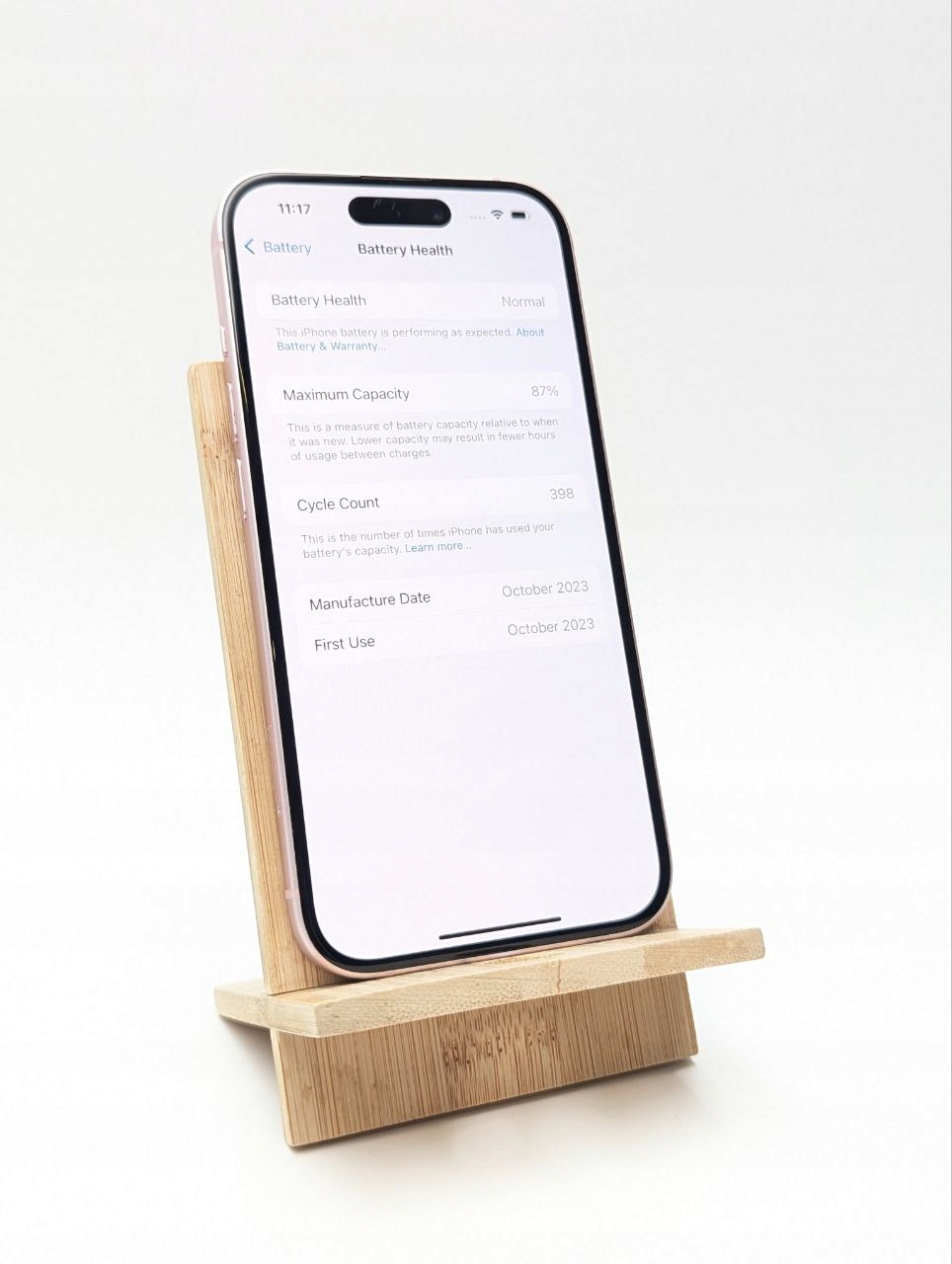 thumb Apple iPhone 15 128GB różowy (Używany)