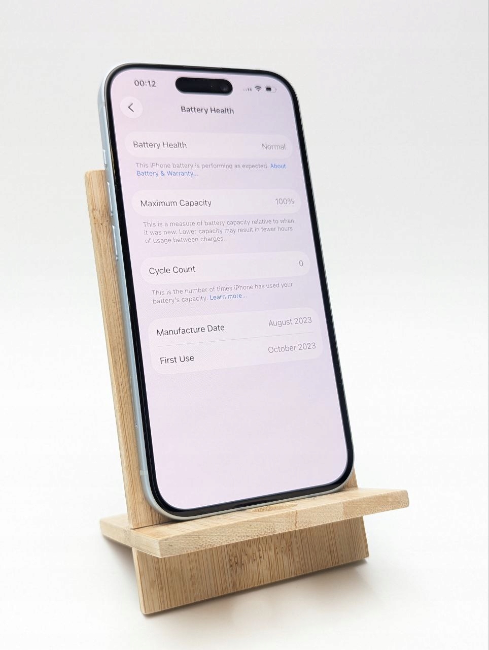 thumb Apple iPhone 15 128GB niebieski (Powystawowy)