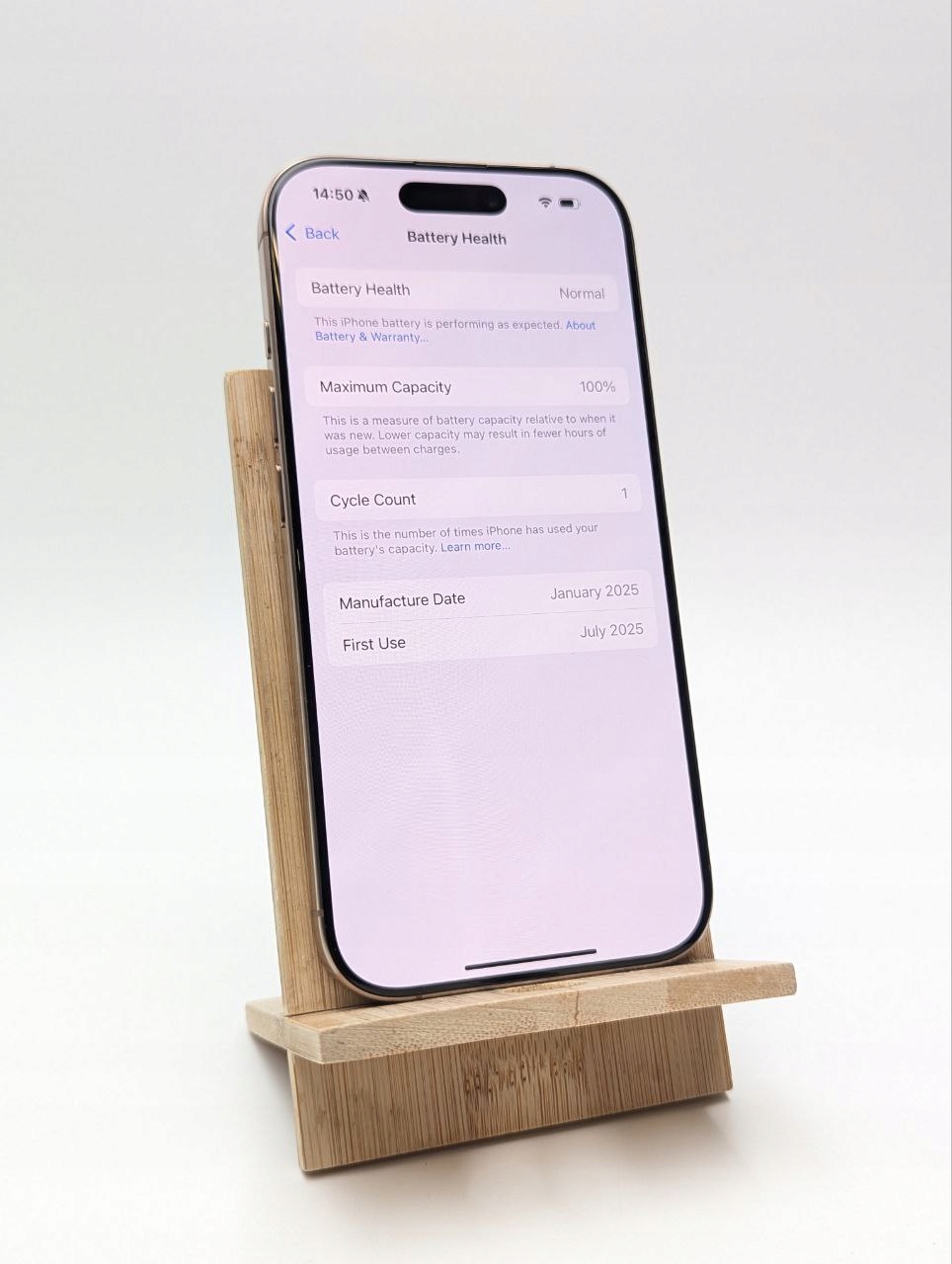 thumb Apple iPhone 16 Pro 128GB Tytan pustynny| eSim | bateria 100% (Powystawowy)