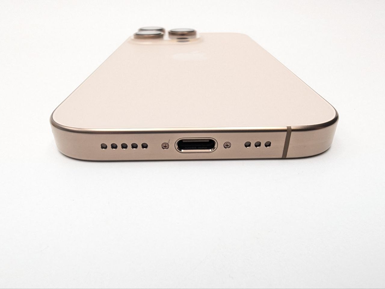 thumb Apple iPhone 16 Pro 128GB Tytan pustynny| eSim | bateria 100% (Powystawowy)