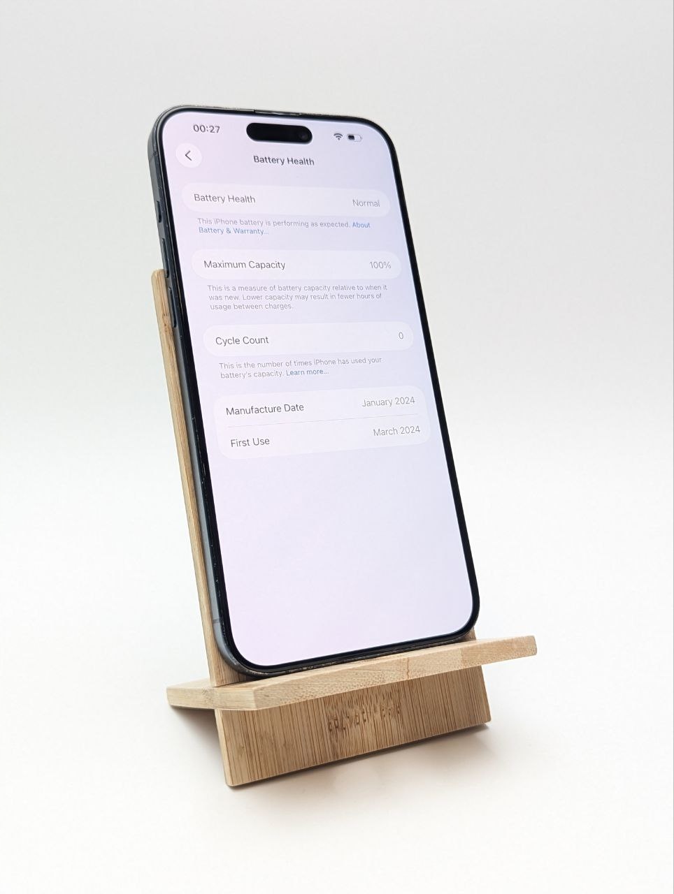 thumb Apple iPhone 15 Pro Max 256GB Niebieski | eSim | bateria 100% (Używany)