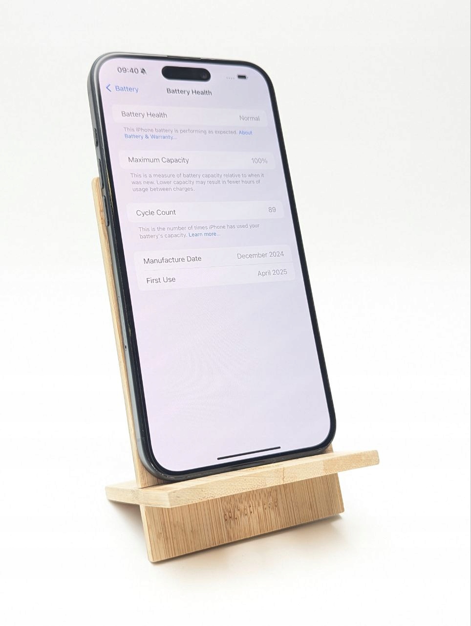 thumb Apple iPhone 16 Plus 128 GB czarny |bateria 100% (Powystawowy)