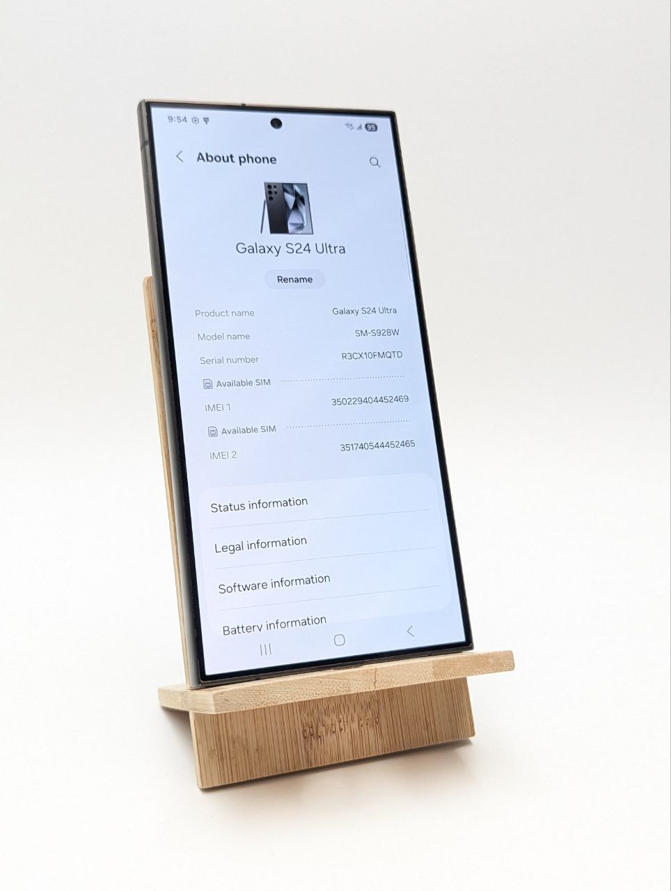 thumb Samsung Galaxy S24 Ultra 256 GB czarny (Używany)