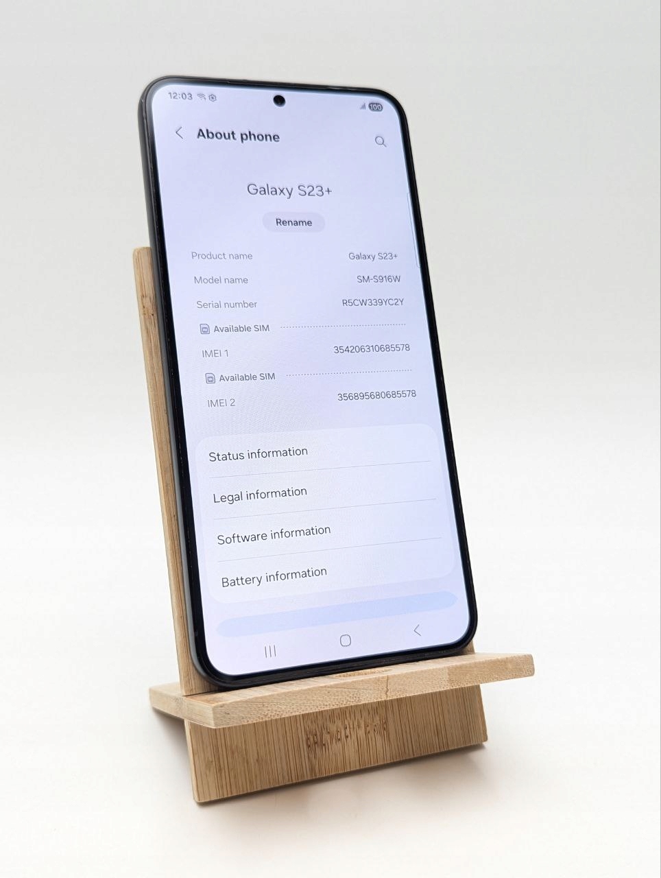 thumb Samsung Galaxy S23 Plus 512GB szary (Powystawowy)