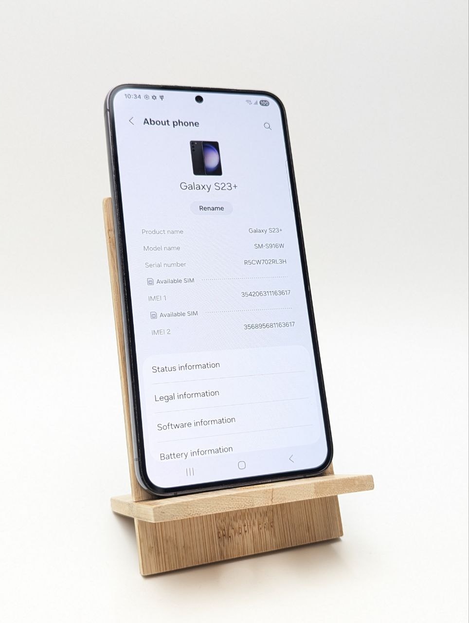 thumb Samsung Galaxy S23 Plus 256GB Czarny (Używany)