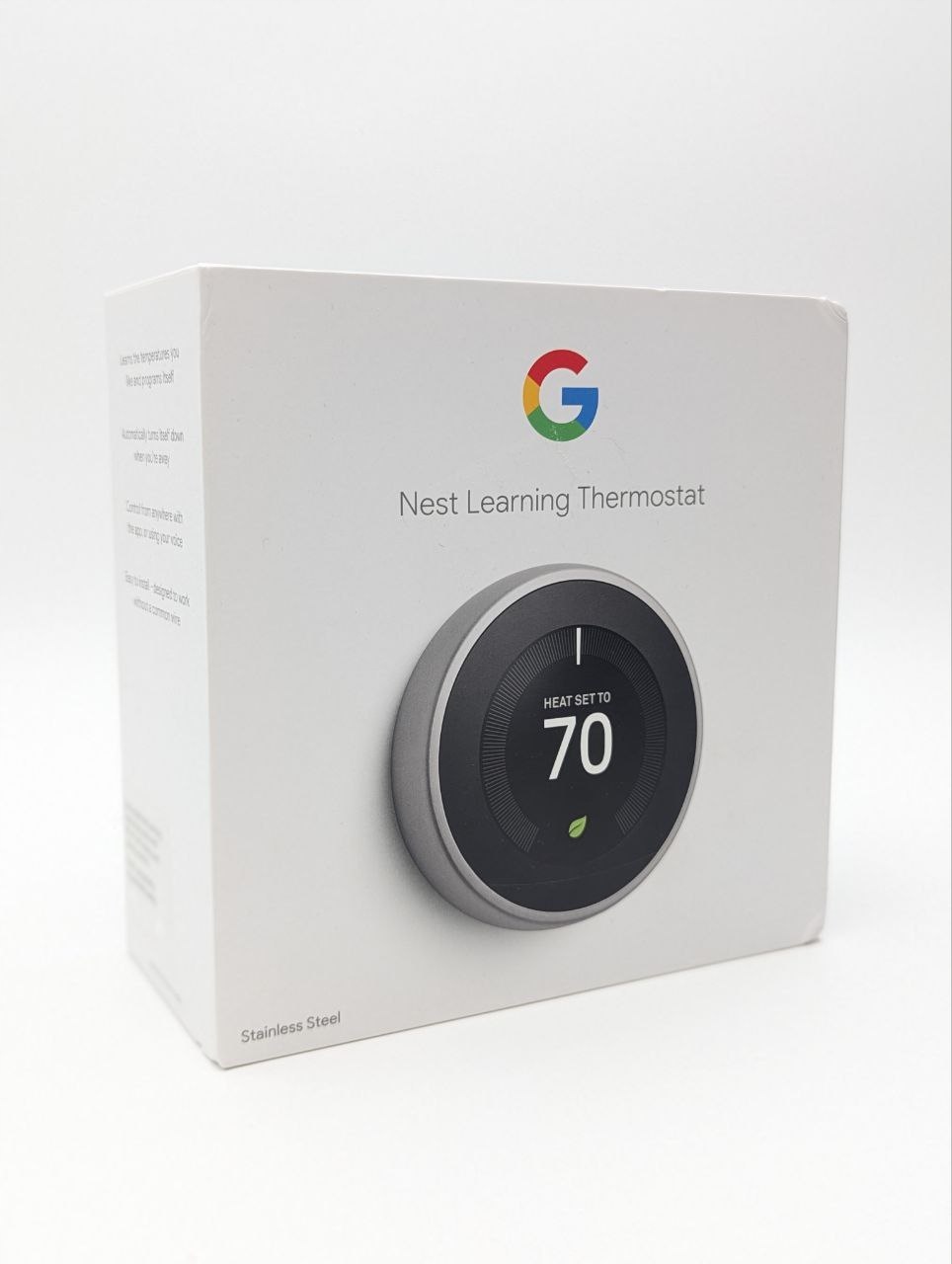 thumb Termostat Google Nest Learning 3rdGen+Czujnik temperatury Google Nest biały (Używany)