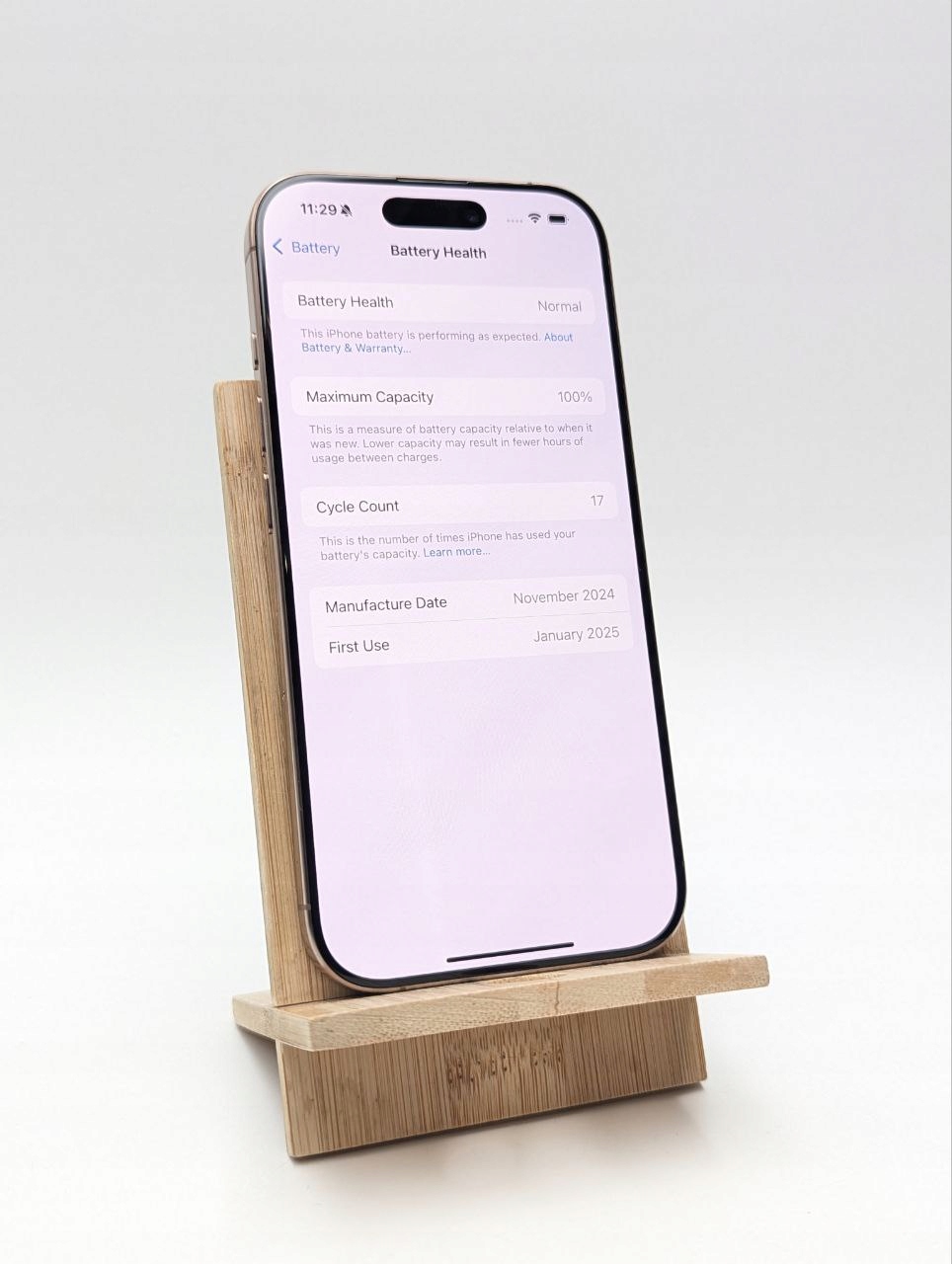 thumb Apple iPhone 16 Pro 128GB Tytan Pustynny | bateria 100% | Jak Nowy (Powystawowy)