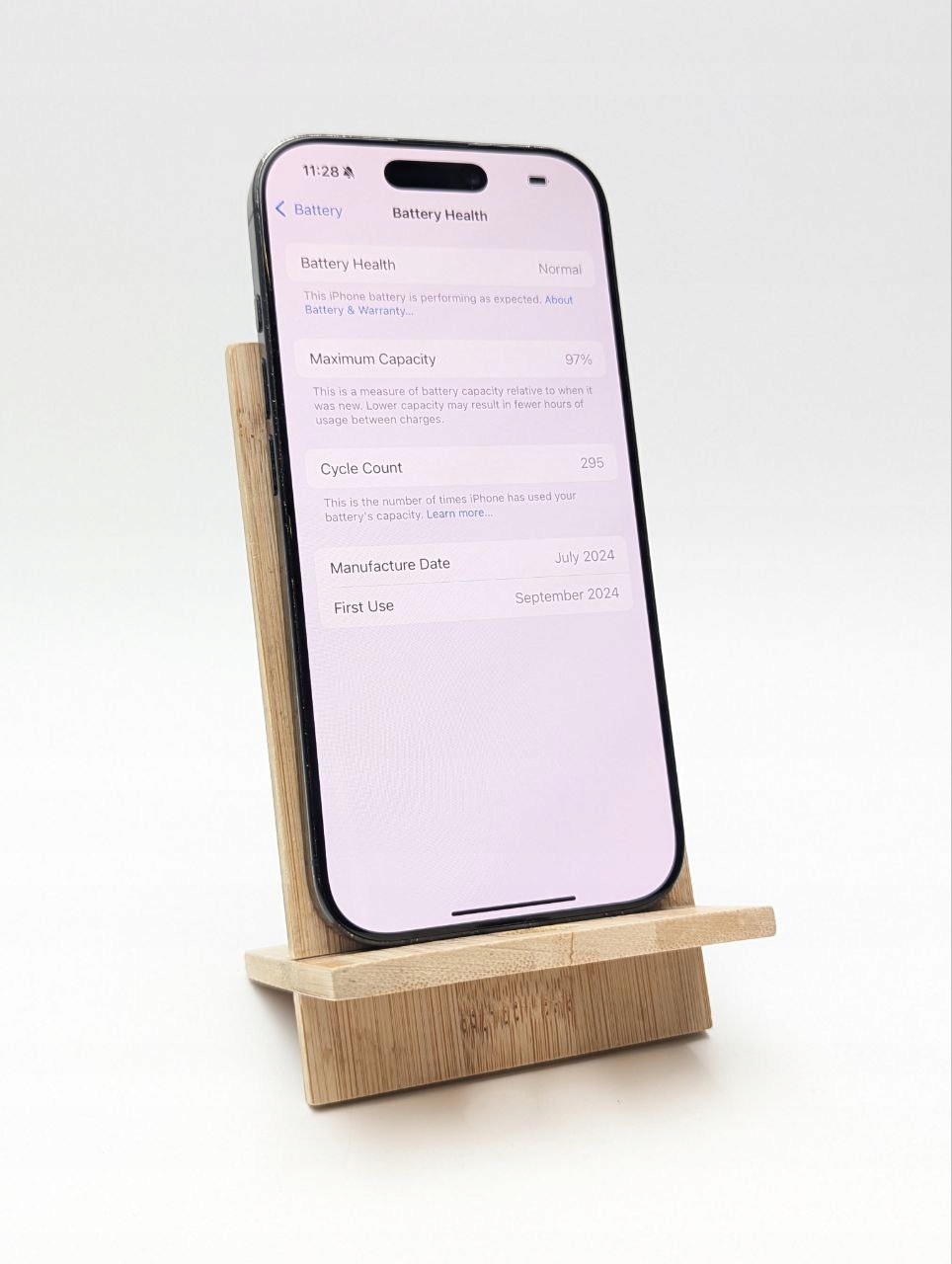 thumb Apple iPhone 16 Pro 128GB Tytan Czarny| eSim (Używany)