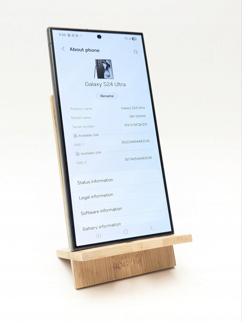 thumb Samsung Galaxy S24 Ultra 512GB Сzarny (Używany)