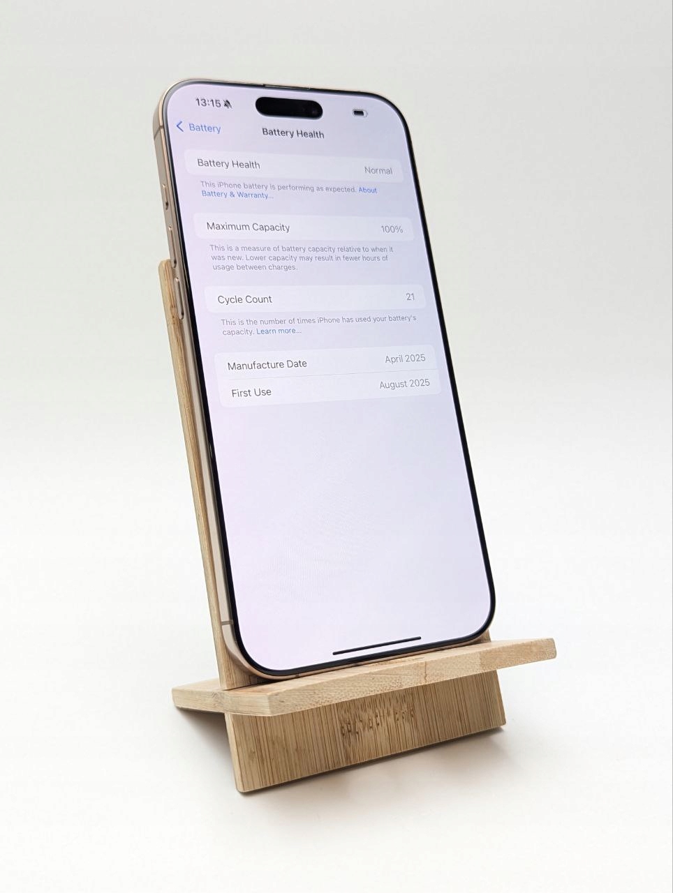 thumb Apple iPhone 16 Pro Max 256 GB Tytan pustynny| eSim| Jak nowy (Powystawowy)