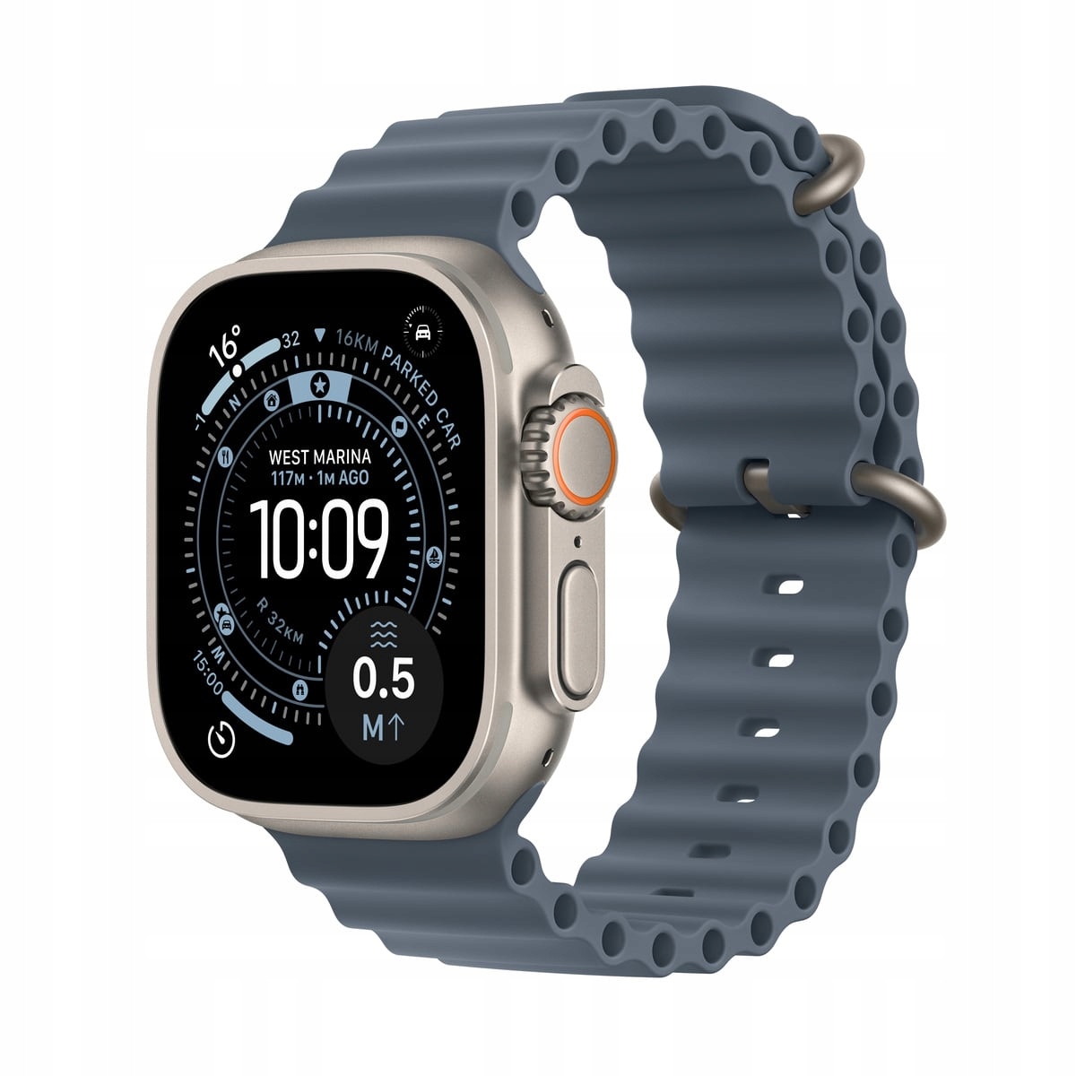 thumb Apple Watch Ultra 3 Tytan naturalny 49mm z paskiem Ti AB Ocean