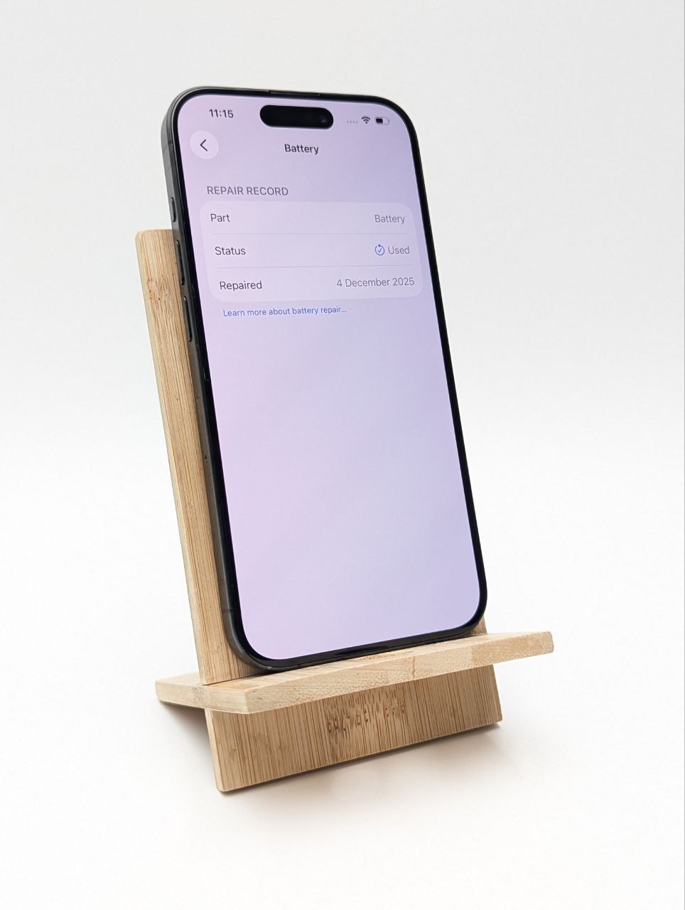 thumb Apple iPhone 15 Pro 128GB Czarny | bateria 100% (Powystawowy)