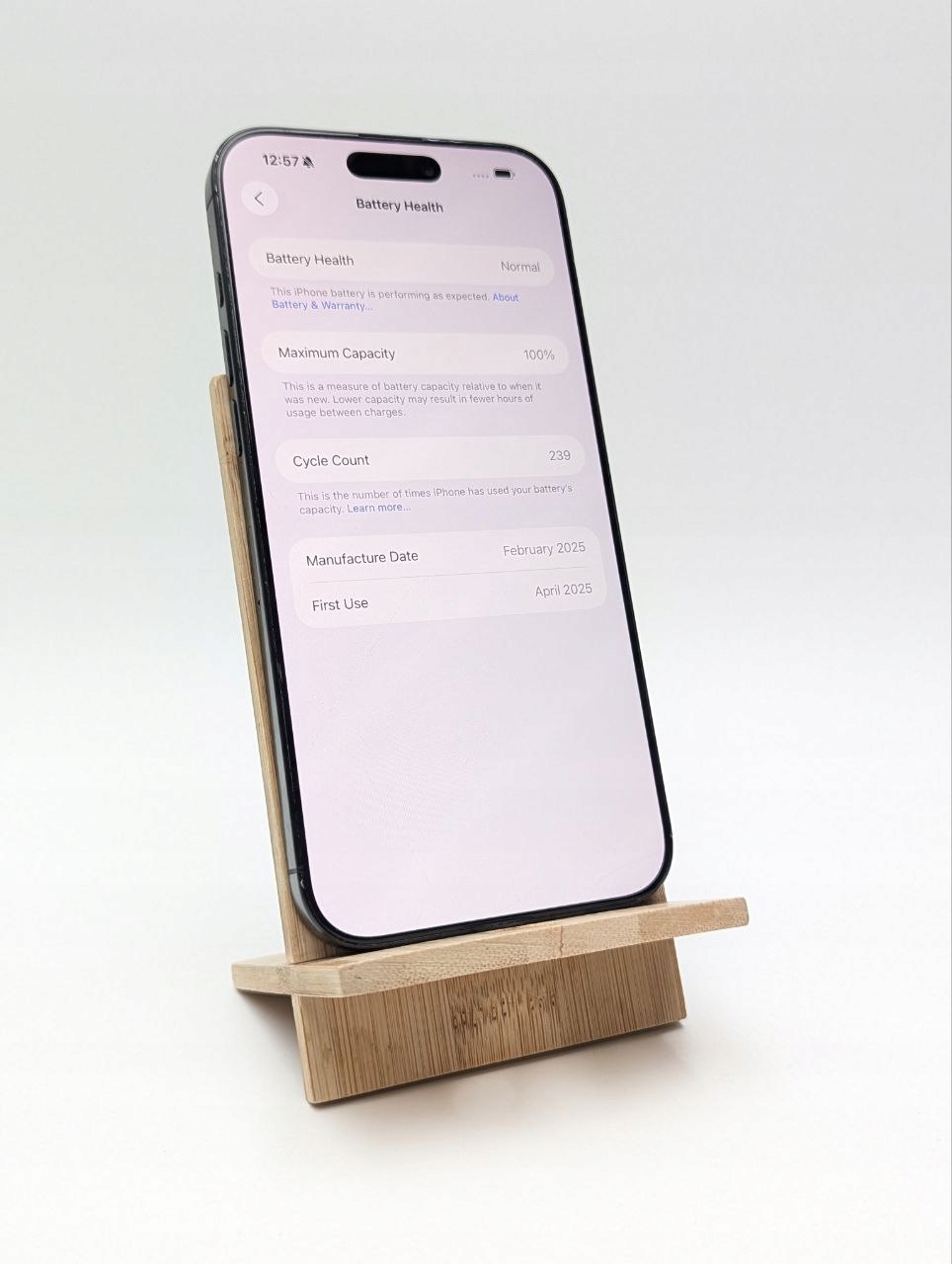 thumb Apple iPhone 16 Pro Max 256GB Tytan czarny| bateria 100% (Używany)