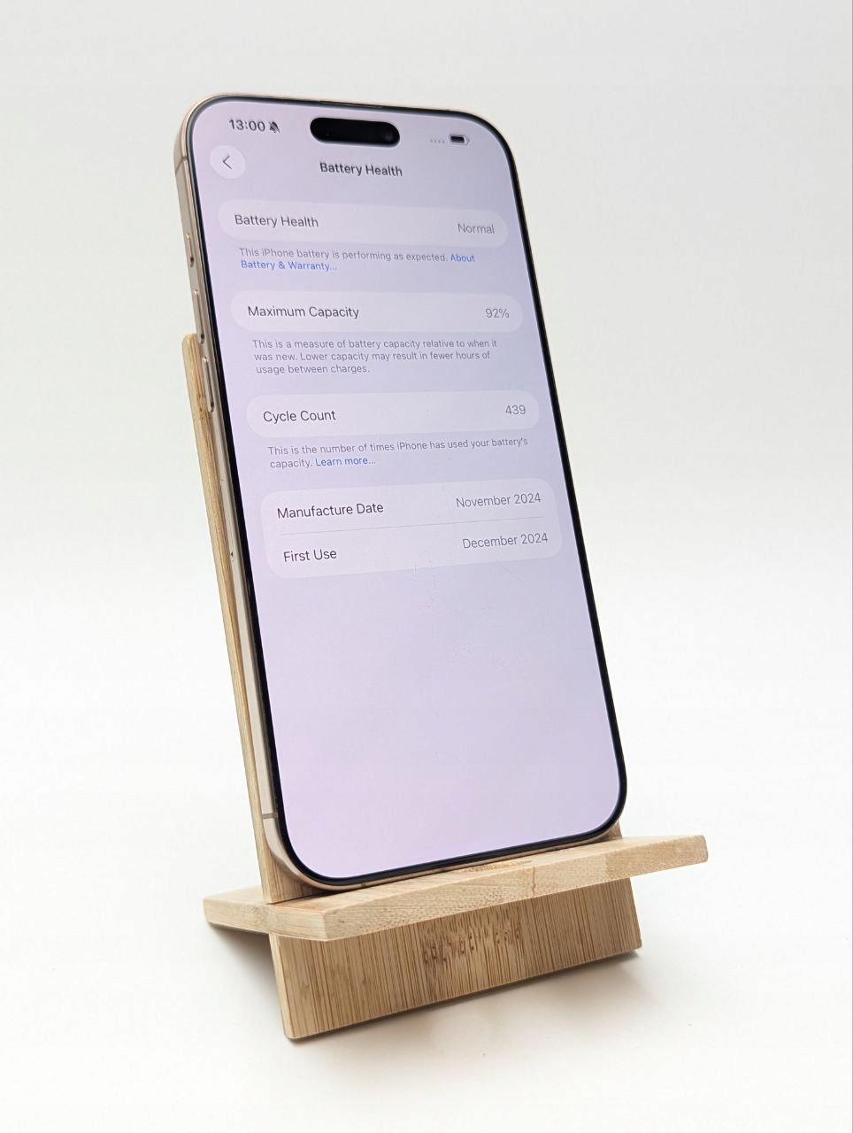 thumb Apple iPhone 16 Pro Max 256 GB Tytan pustynny (Używany)