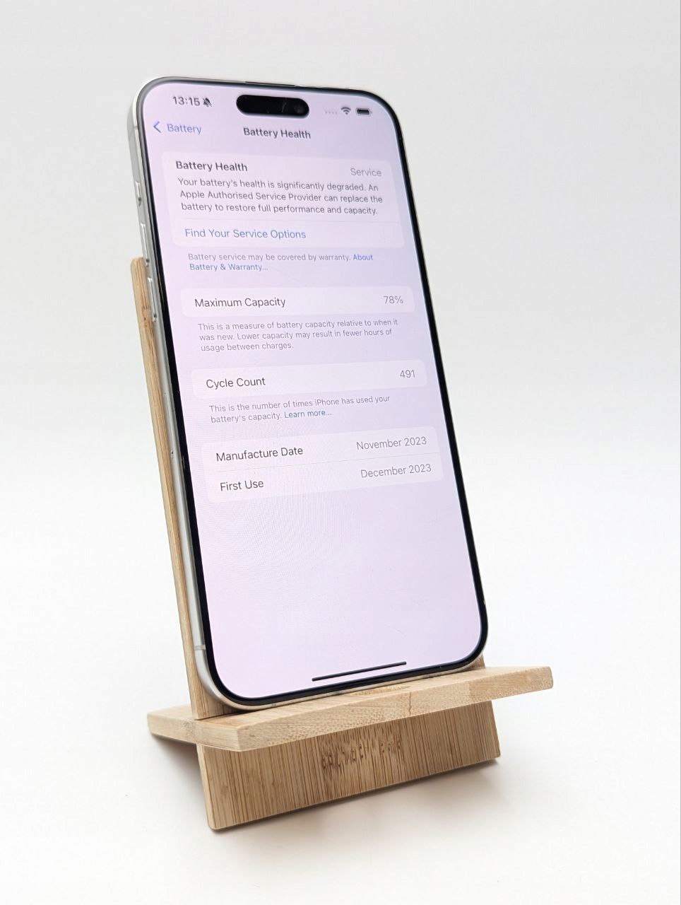 thumb Apple iPhone 15 Pro Max 256GB Biały (Używany)