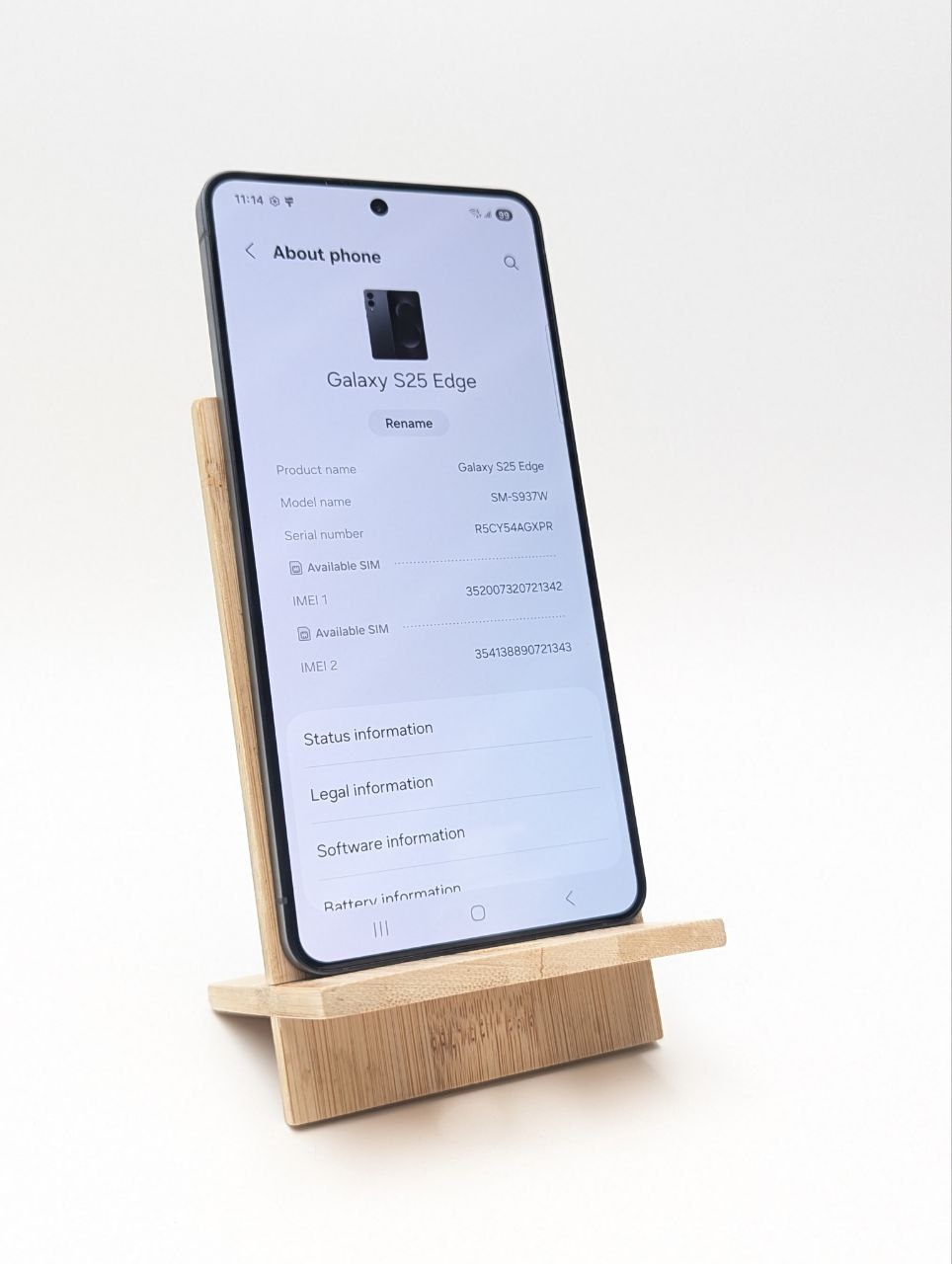 thumb Samsung Galaxy S25 Edge 256GB Tytanowy Czarny (Powystawowy)