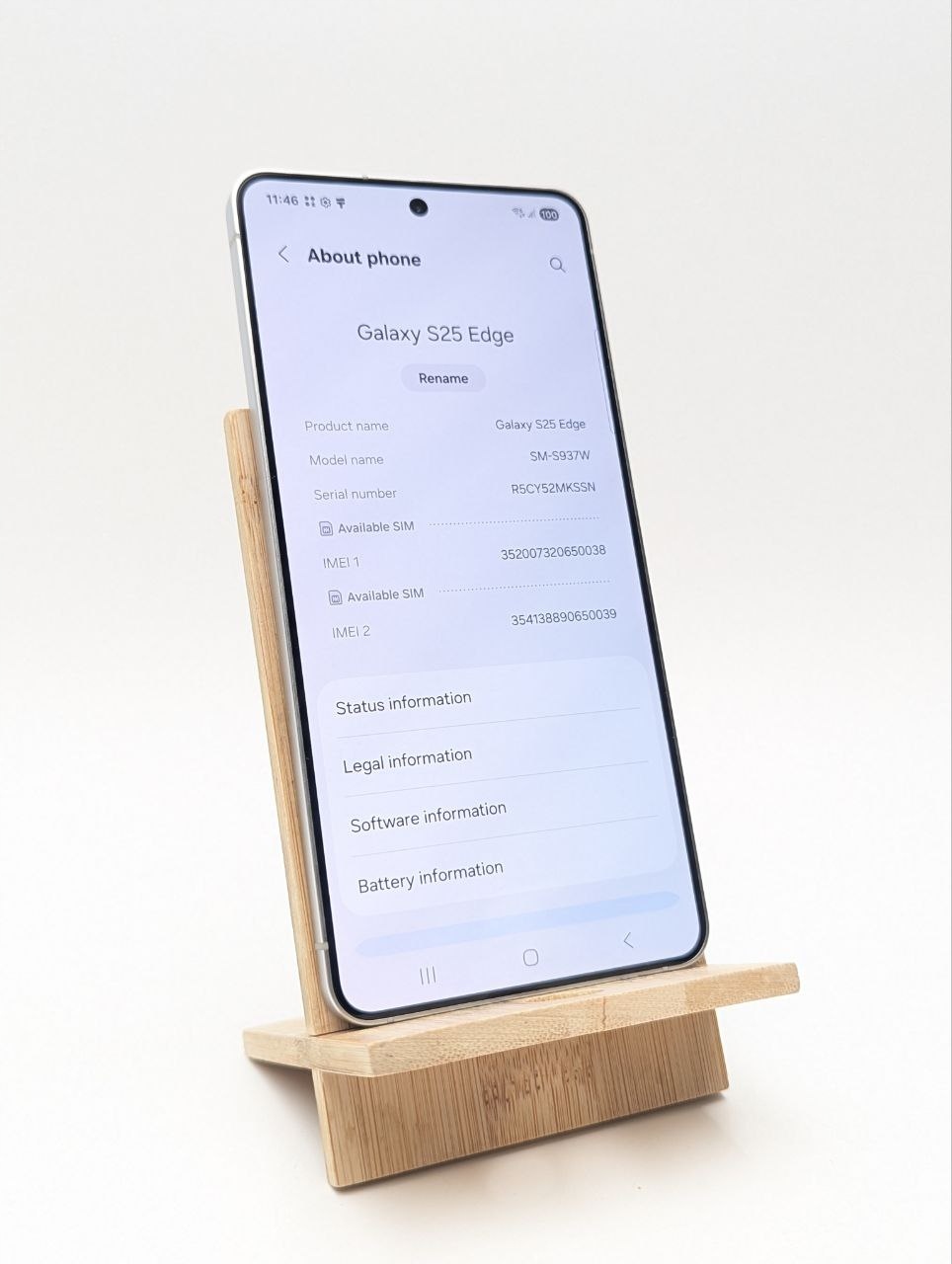 thumb Samsung Galaxy S25 Edge 256 GB Tytanowy Srebrny| Jak nowy (Powystawowy)
