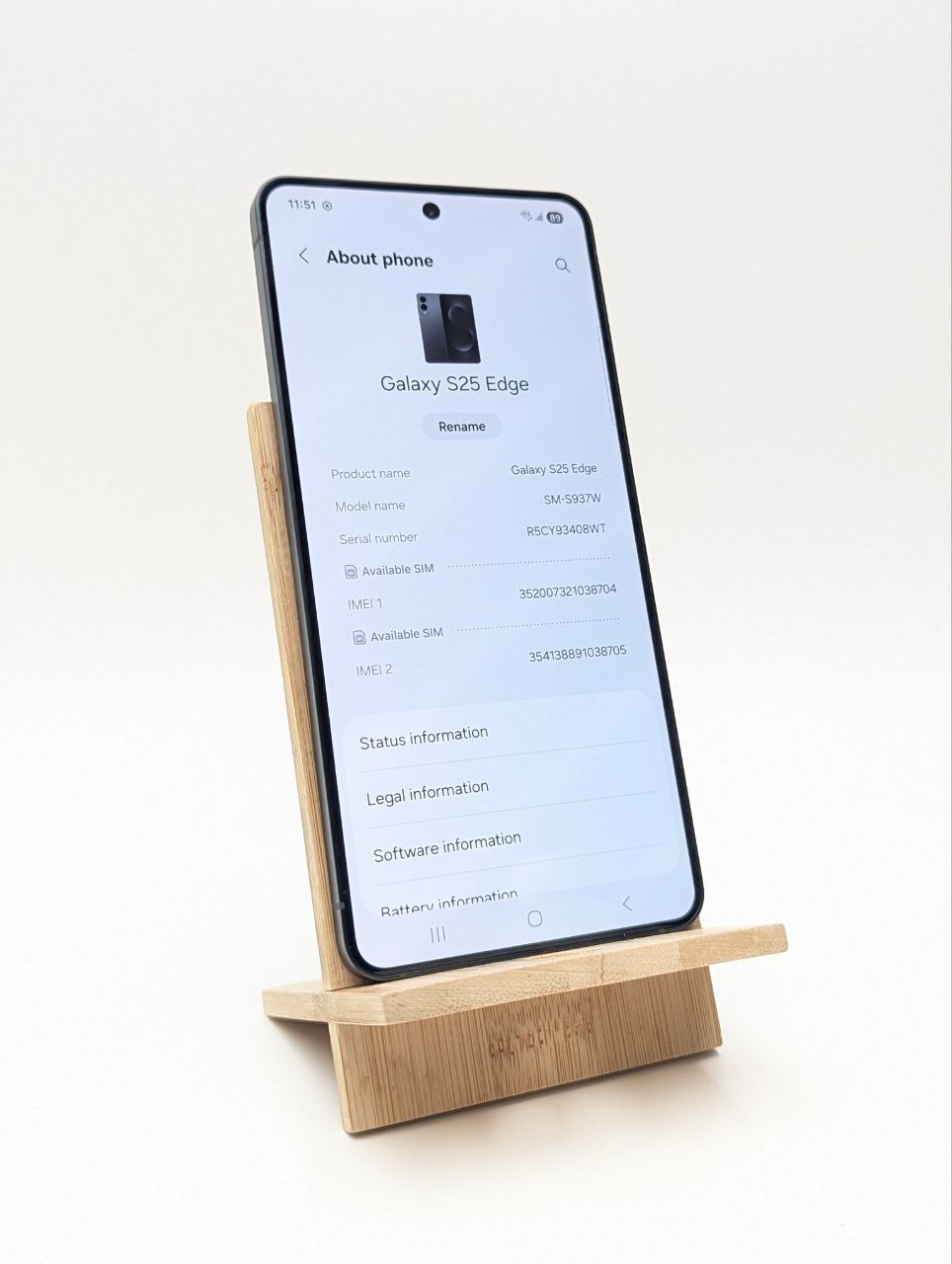 thumb Samsung Galaxy S25 Edge 256GB Tytanowy Czarny (Powystawowy)