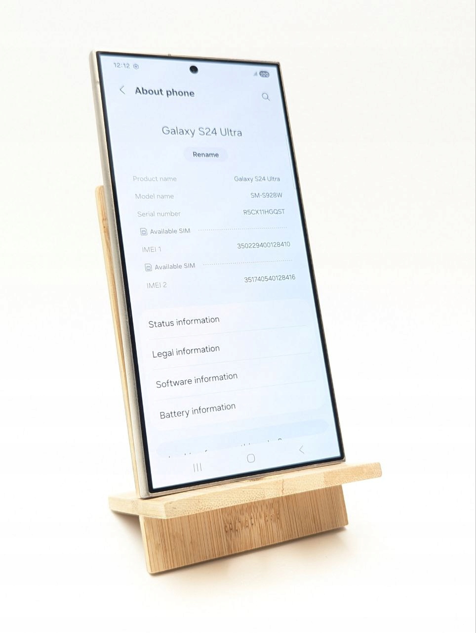 thumb Samsung Galaxy S24 Ultra 512 GB fioletowy (Powystawowy)