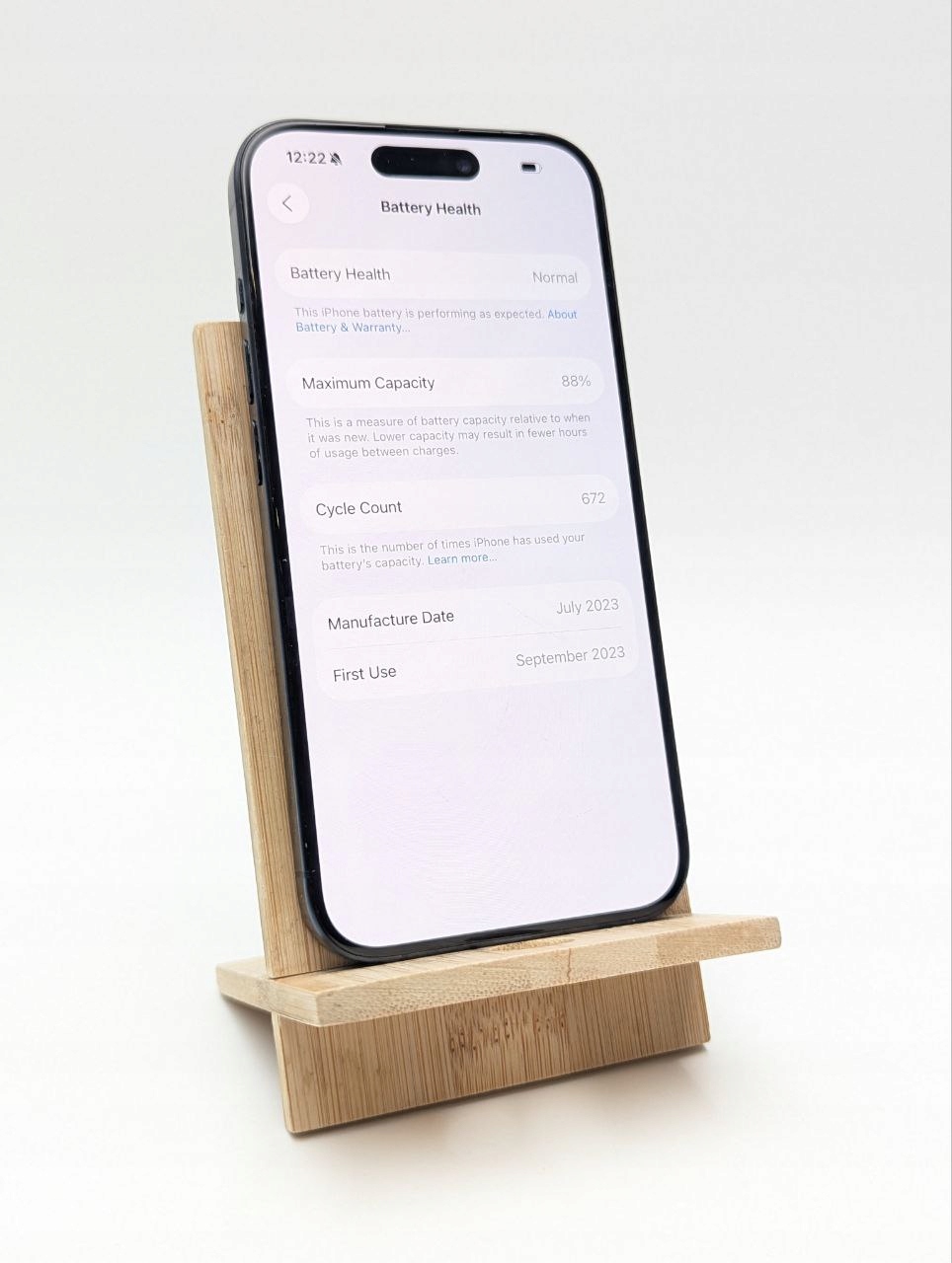 thumb Apple iPhone 15 Pro 256GB niebieski| eSim (Używany)