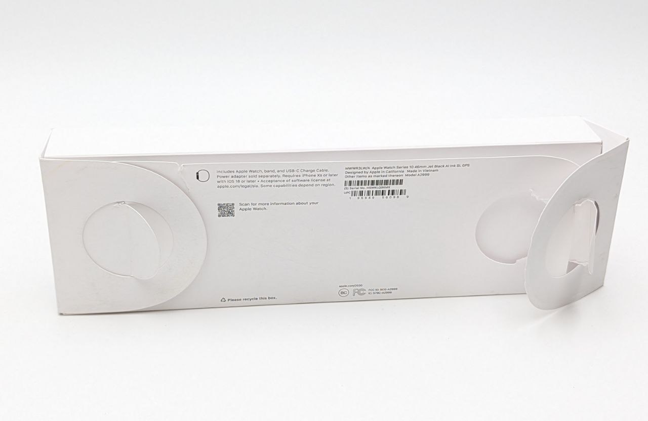 thumb Smartwatch Apple Watch Series 10 GPS 46mm czarny z paskiem Spot Loop (Nowy z defektem)