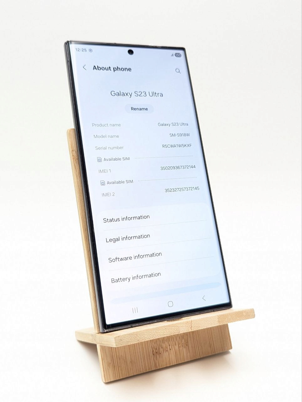 thumb Samsung Galaxy S23 Ultra 256GB Czarny (Używany)