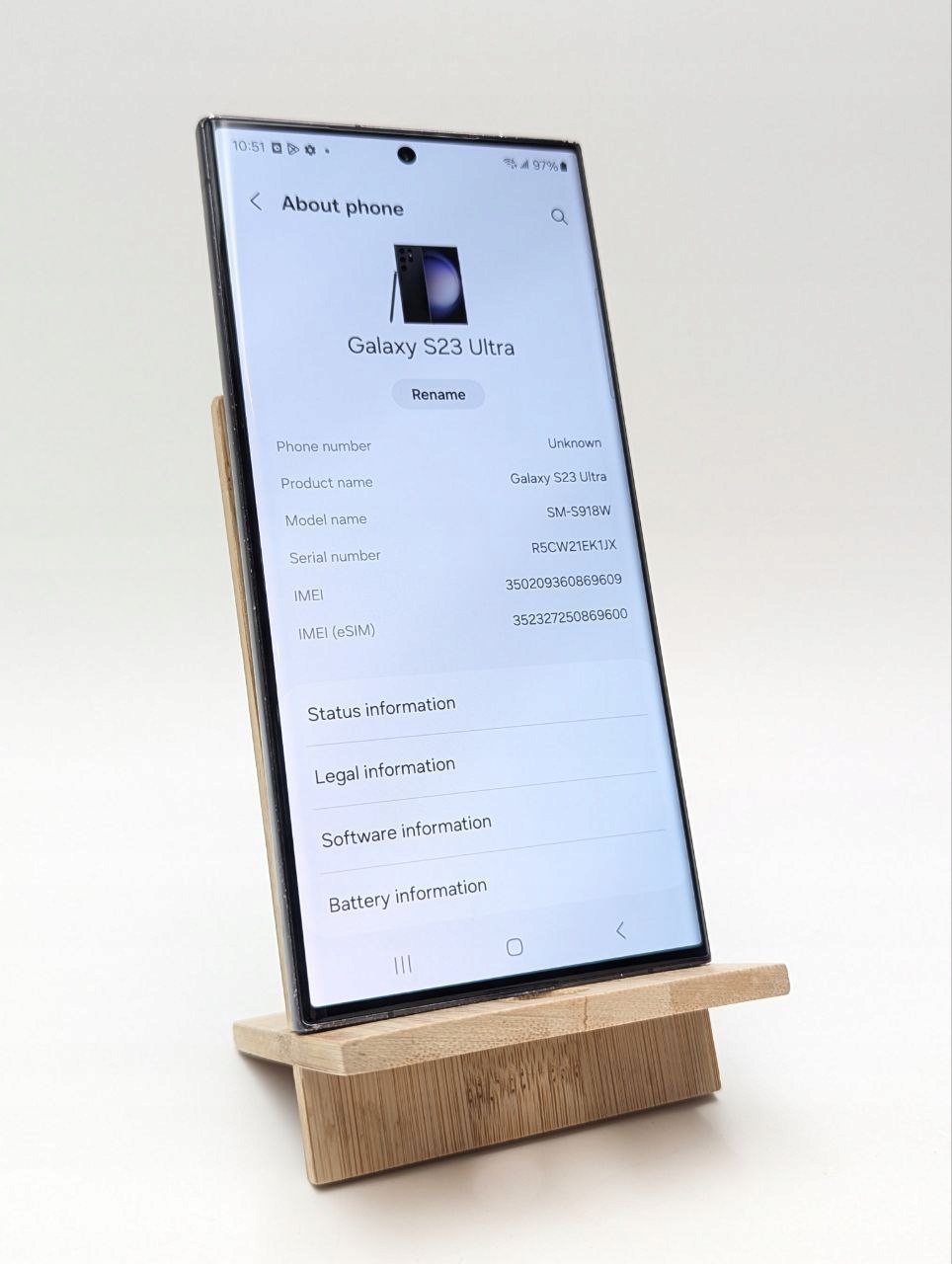 thumb Samsung Galaxy S23 Ultra 256GB Czarny (Powystawowy)