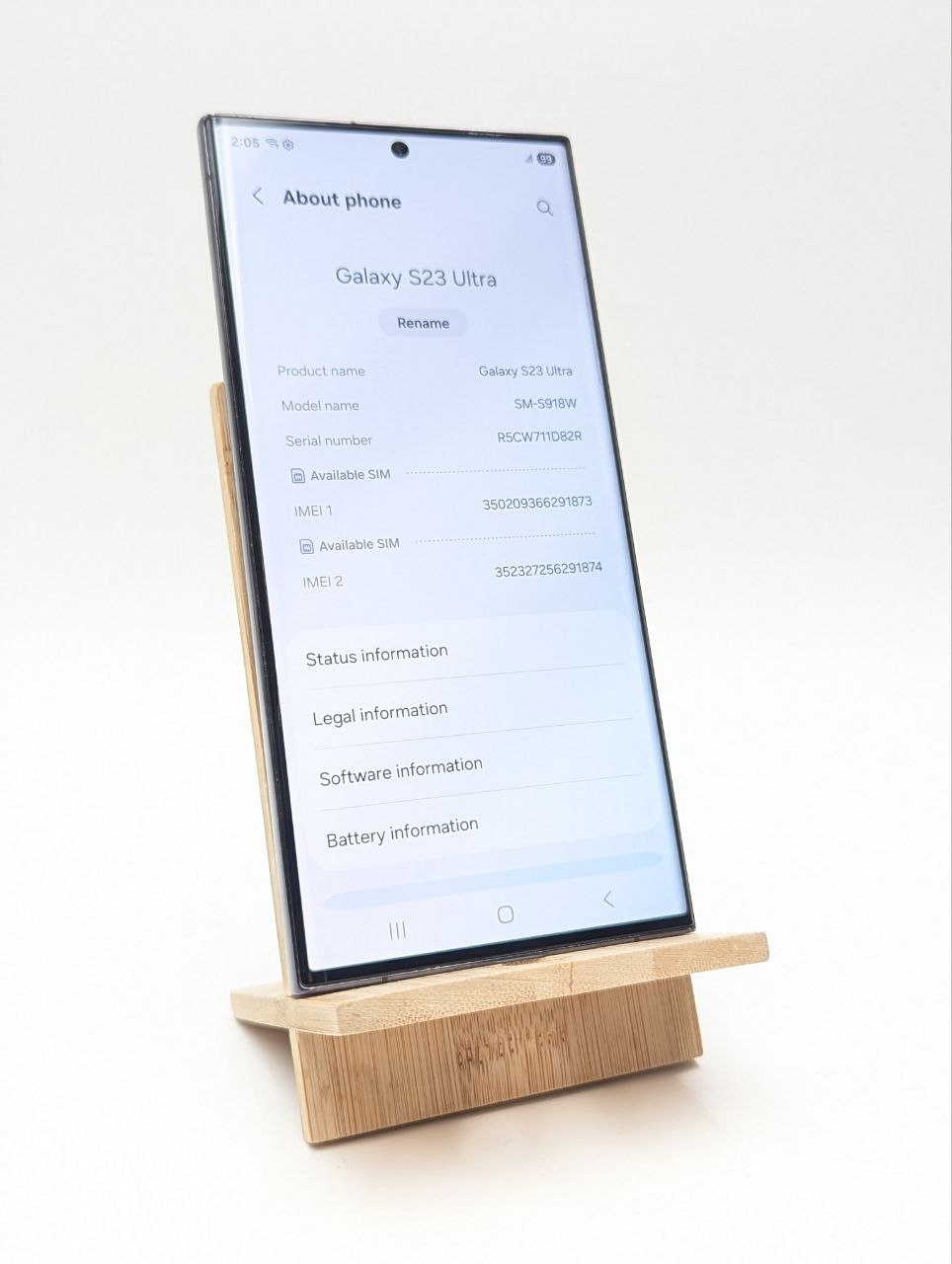 thumb Samsung Galaxy S23 Ultra 256GB Czarny (Powystawowy)