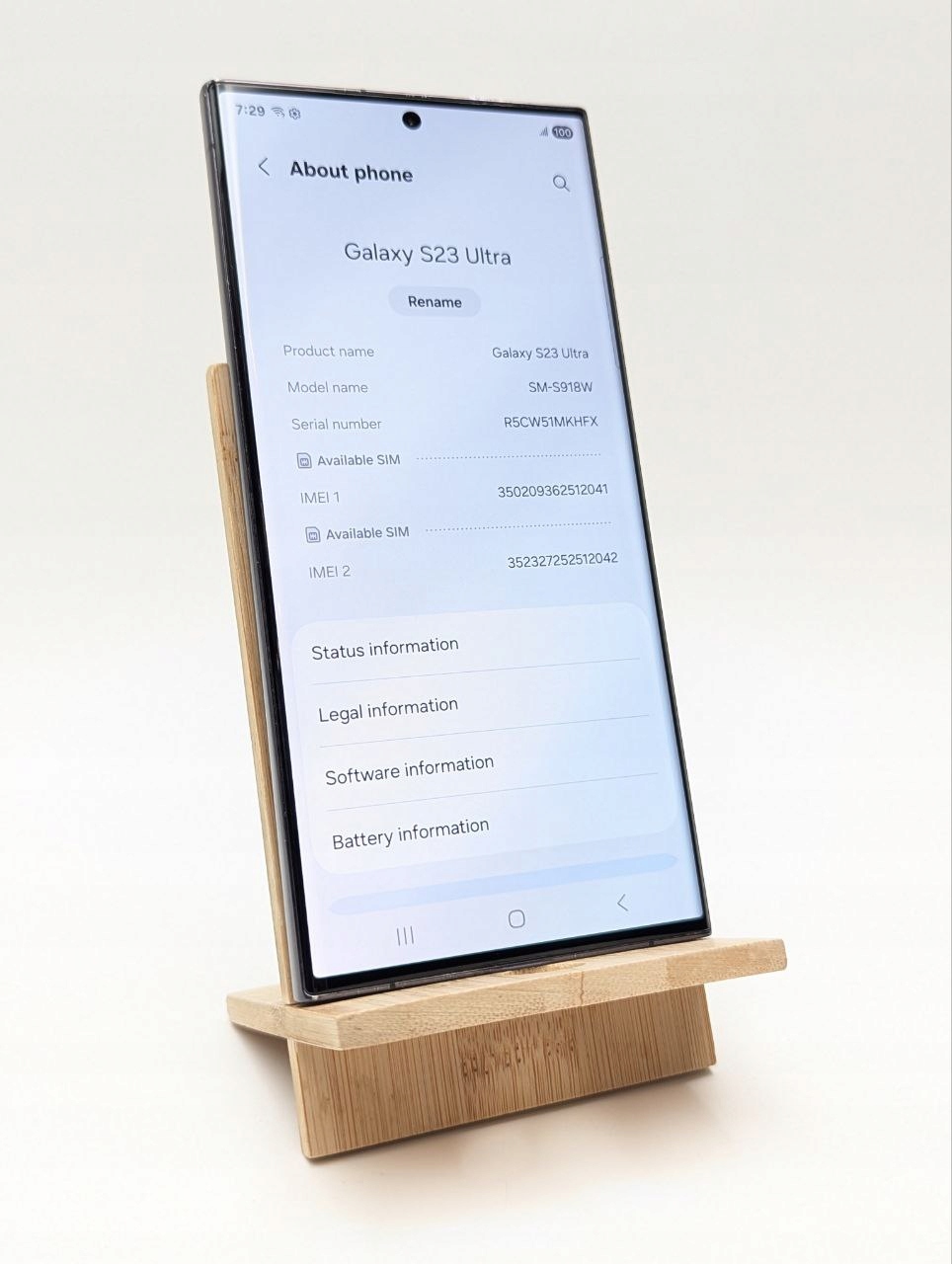 thumb Samsung Galaxy S23 Ultra 256GB Czarny (Powystawowy)