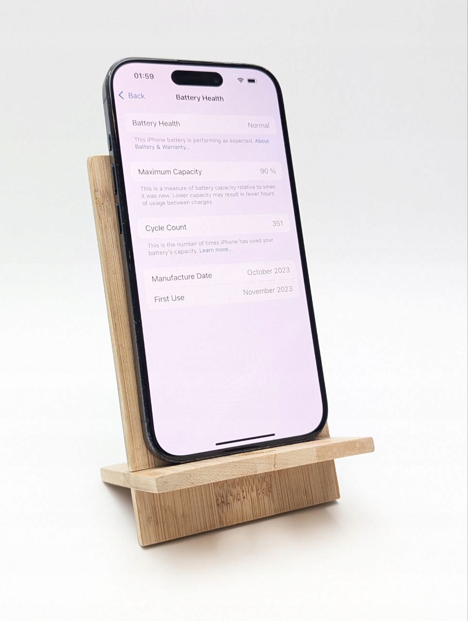 thumb Apple iPhone 15 Pro 128GB niebieski | eSim (Powystawowy)