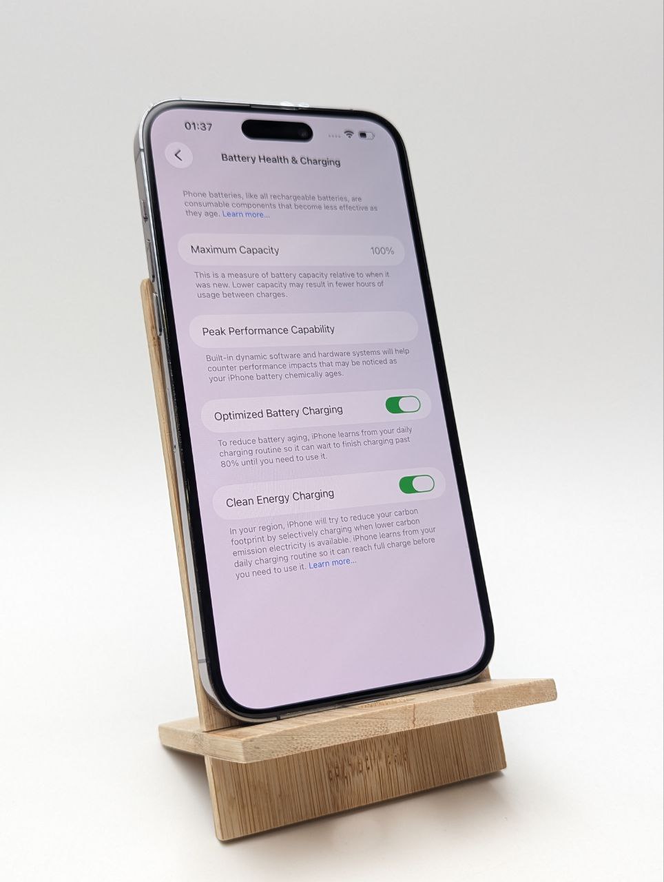 thumb Apple iPhone 14 Pro Max 256GB Fioletowy | bateria 100% (Powystawowy)